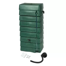 REGENTANK KUNSTSTOF GROEN 276L