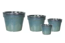 GLAZED BASIC POT CELADON