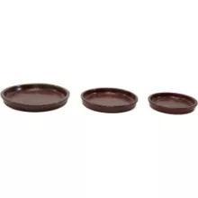 NOBLE SAUCER OXBLOOD