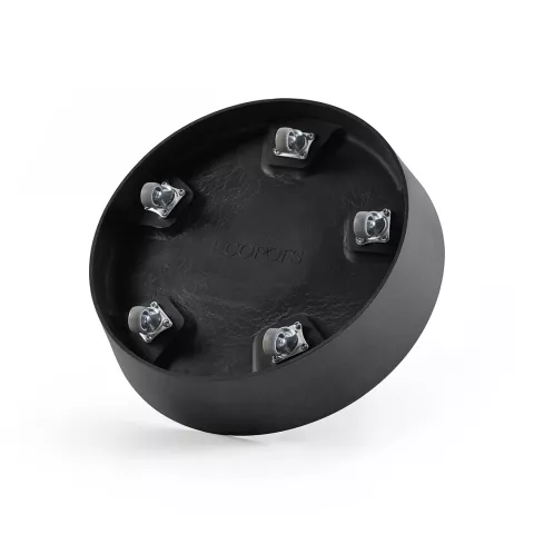 ECOPOTS ONDERSCHOTEL AMSTERDAM MET WIELEN DARK GREY