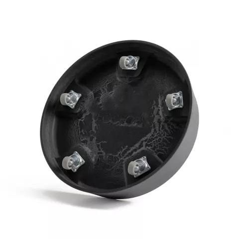 ECOPOTS ONDERSCHOTEL OSLO MET WIELEN DARK GREY