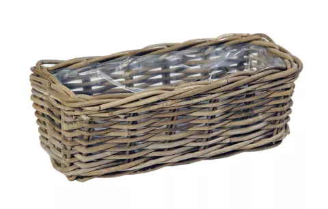 LAURA RECTANGULAR BASKET NATURAL